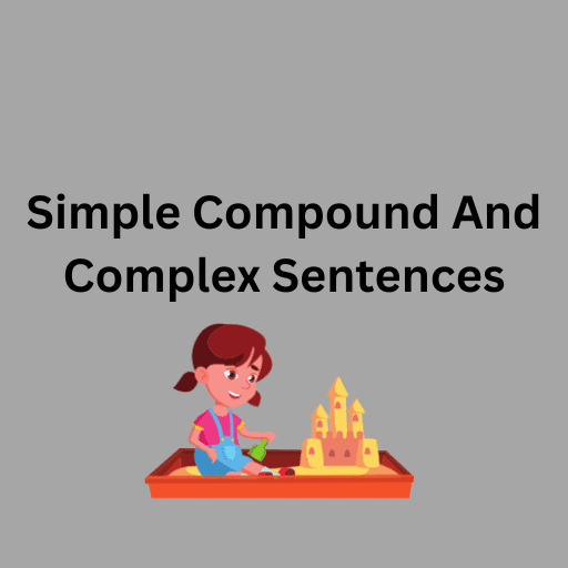 Simple Compound And Complex Sentences